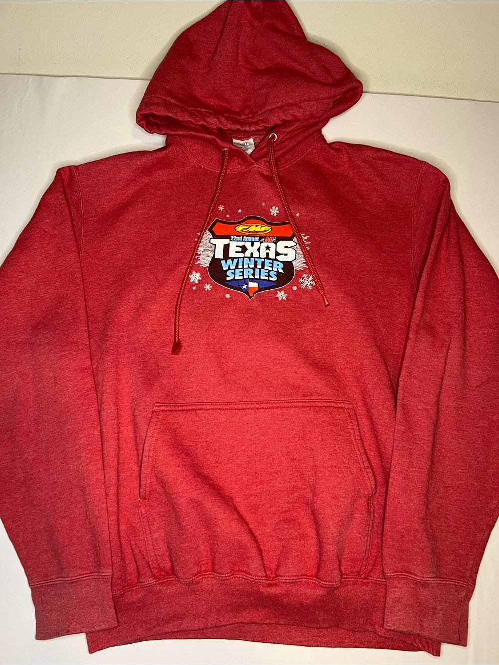 Texas Winter Series Red Hoodie Sweatshirt